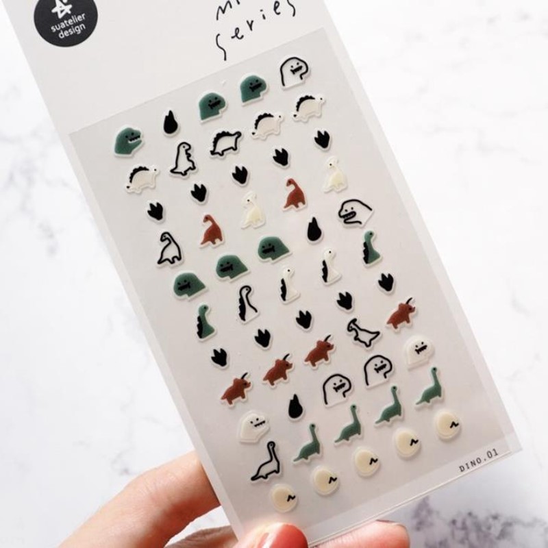 Suatelier Mini Stickers Korean - Dinosaur And Craft reseña y precio