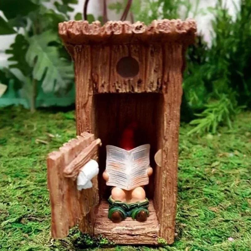 Reading Book Gnome Statue Scul - Art Craft Door reseña y precio