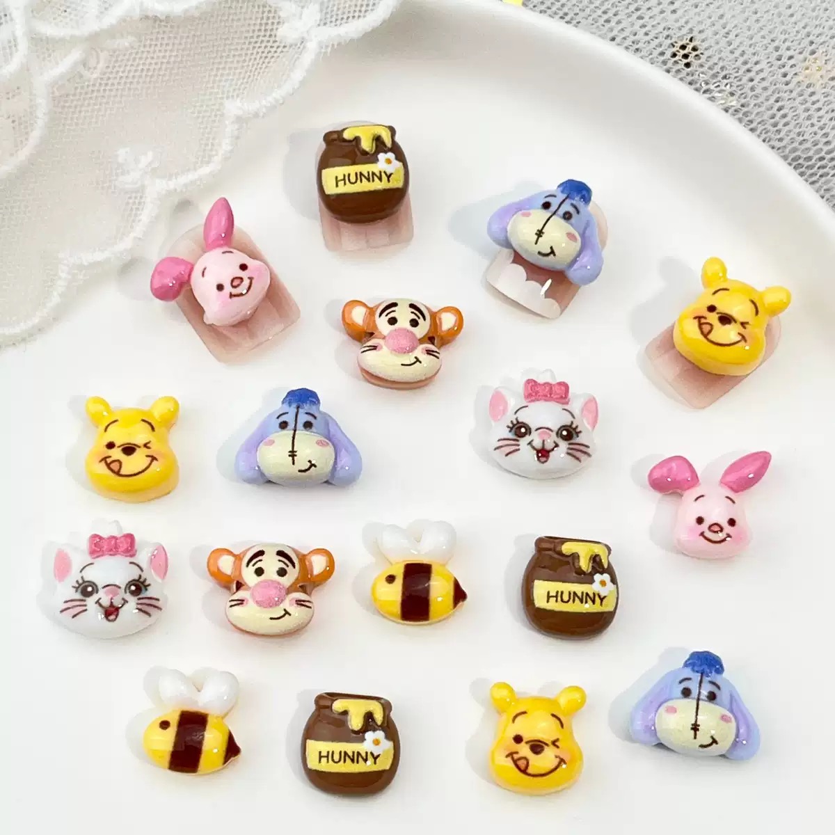20pcs Resin Mini Cartoon Cats, - Art Craft Disney reseña y precio