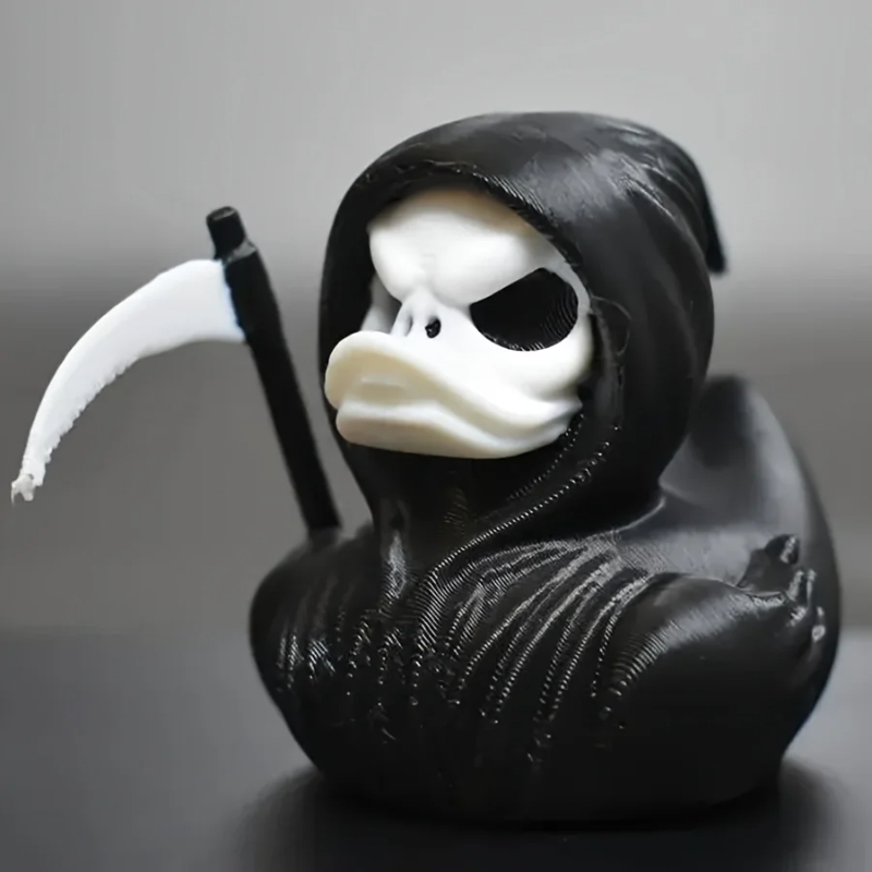 Grim Reaper Duck A 3D Printed  - Art Craft Duck reseña y precio