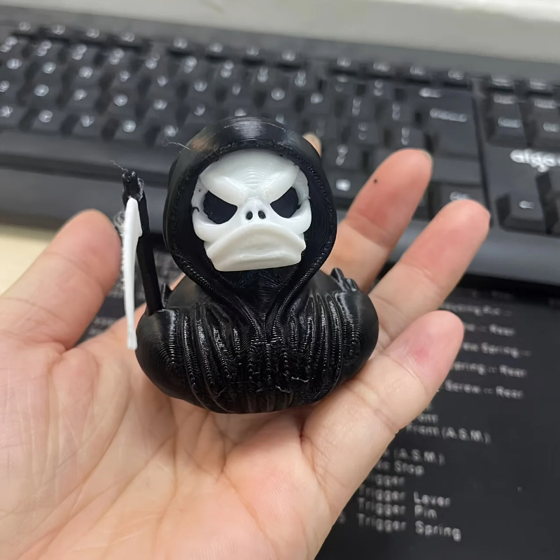 Grim Reaper Duck A 3D Printed  - Art Craft Duck reseña y precio