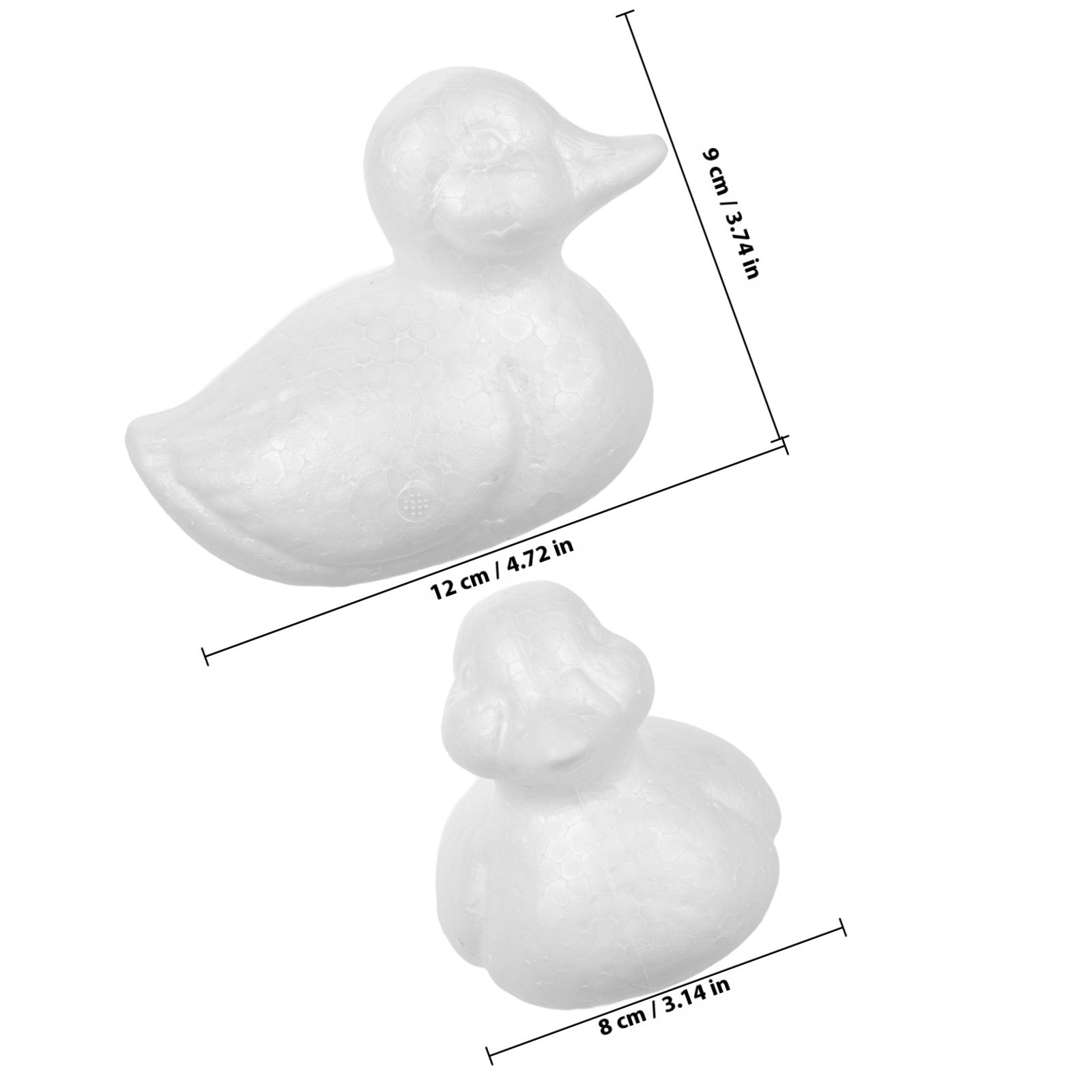 5pcs Foam Duck Shapes White Po - Art Craft Party reseña y precio