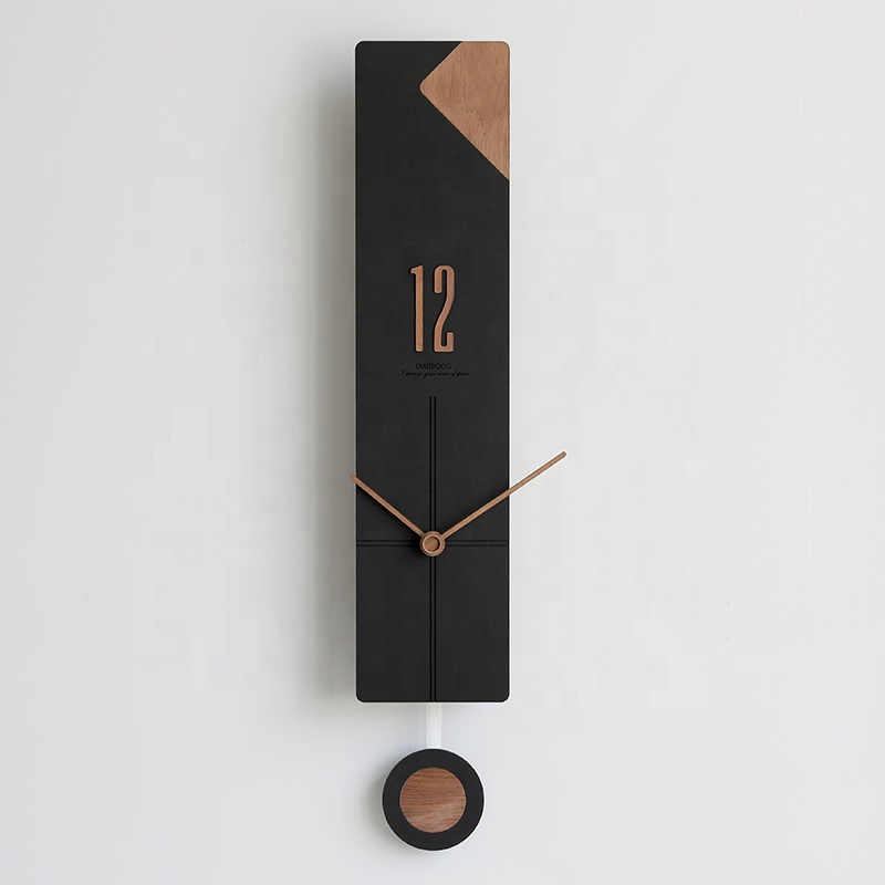 Black Pendulum  Wall Clock Bed - Art Craft India reseña y precio