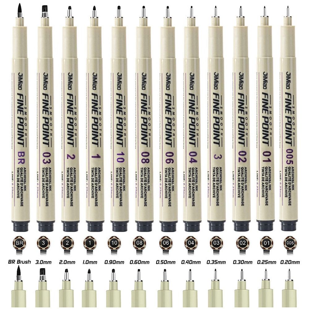 1Pcs Micron Ink Marker Pen Hoo - Illustration Marker Set reseña y precio
