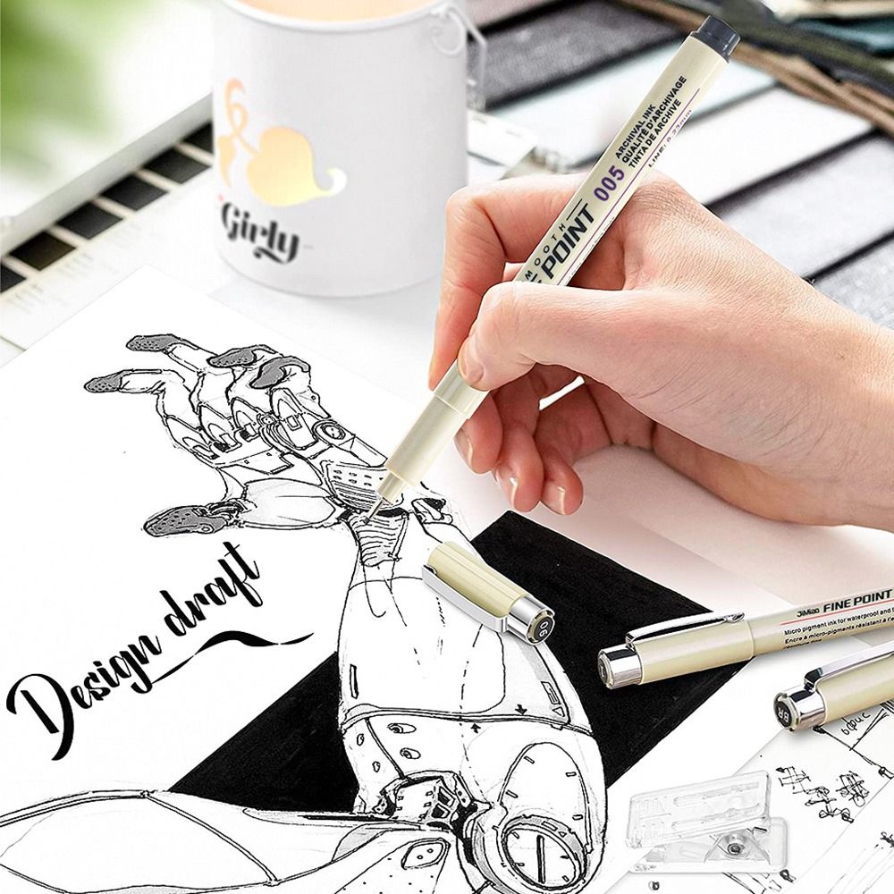 1Pcs Micron Ink Marker Pen Hoo - Illustration Marker Set reseña y precio