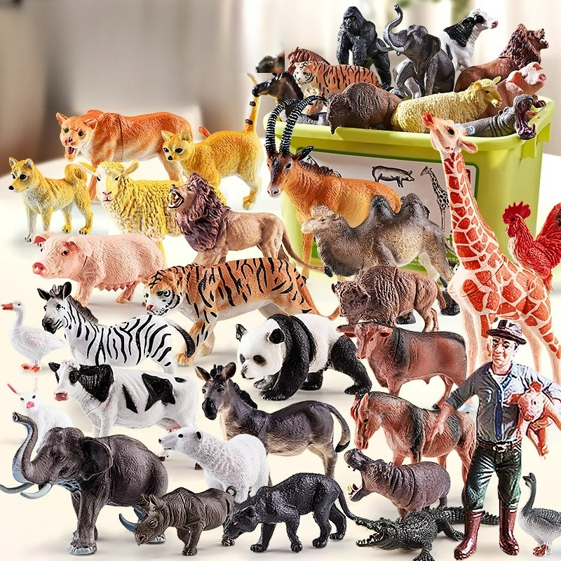 Montessori Toy Wild Farm Dinos - Art Craft Dinosaur reseña y precio