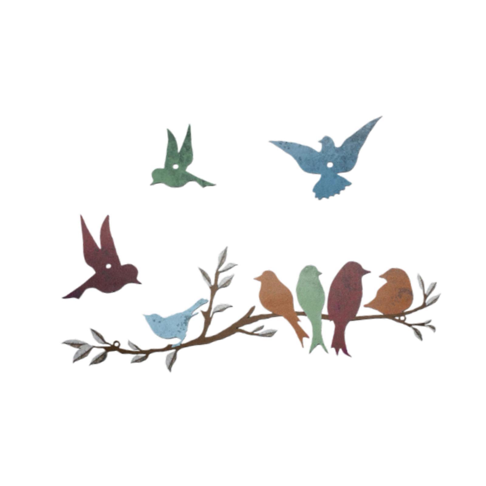 Birds Metal Wall Decor Wall Sc - Art Craft Door reseña y precio