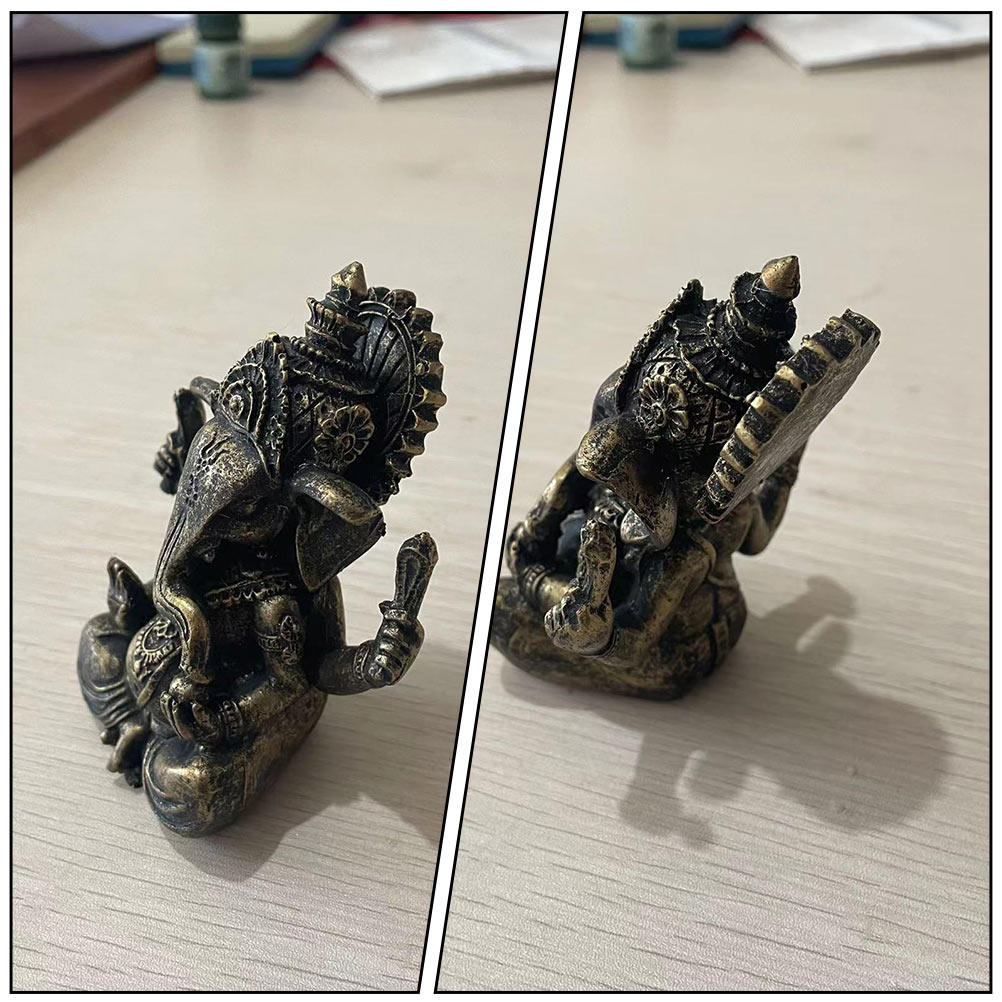 India Ganesha Ornament Resin C - Art Craft India reseña y precio