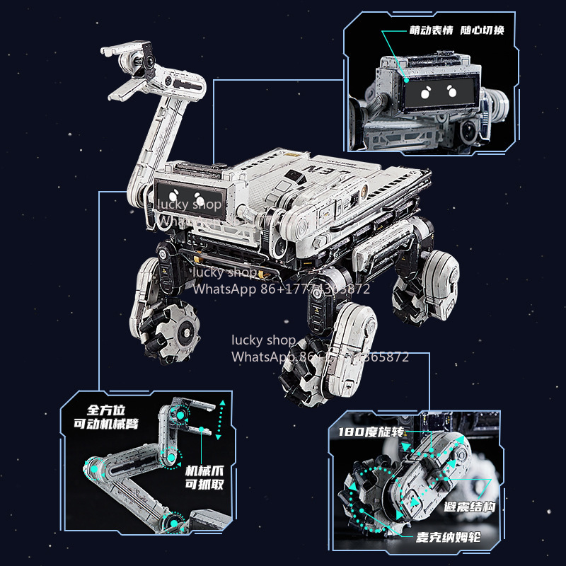 Smart Robot Dog Moss 3D Metal  - Art Craft Robot reseña y precio