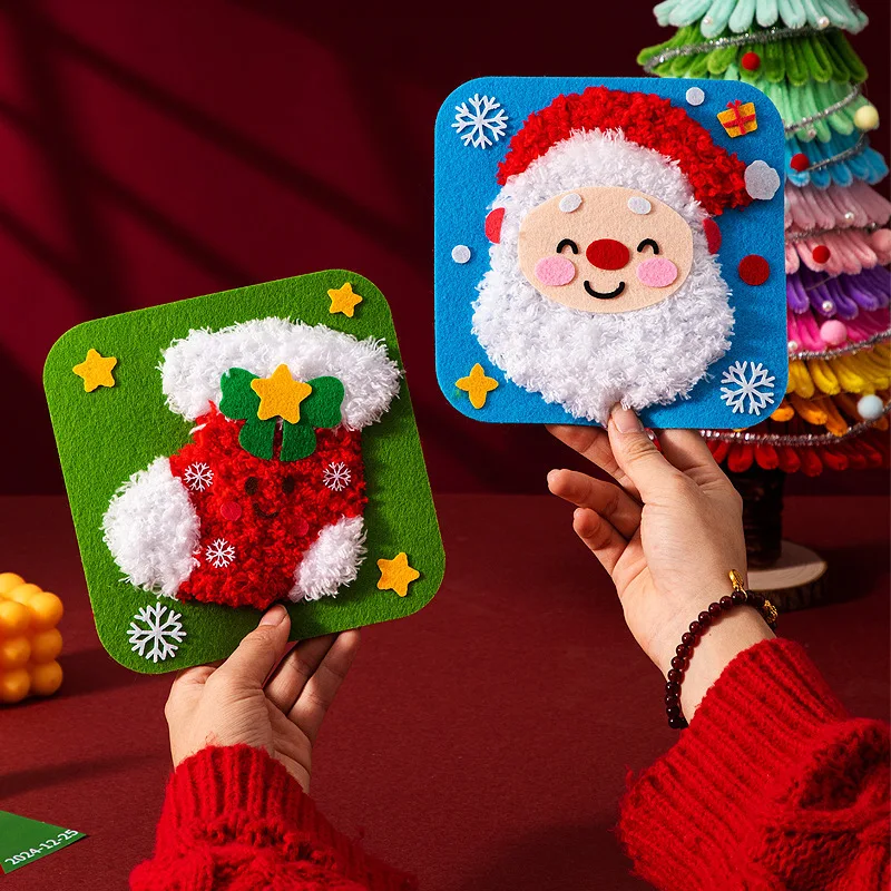 Preschool DIY Felt Art Set Edu - Art Craft Ideas For Christmas reseña y precio
