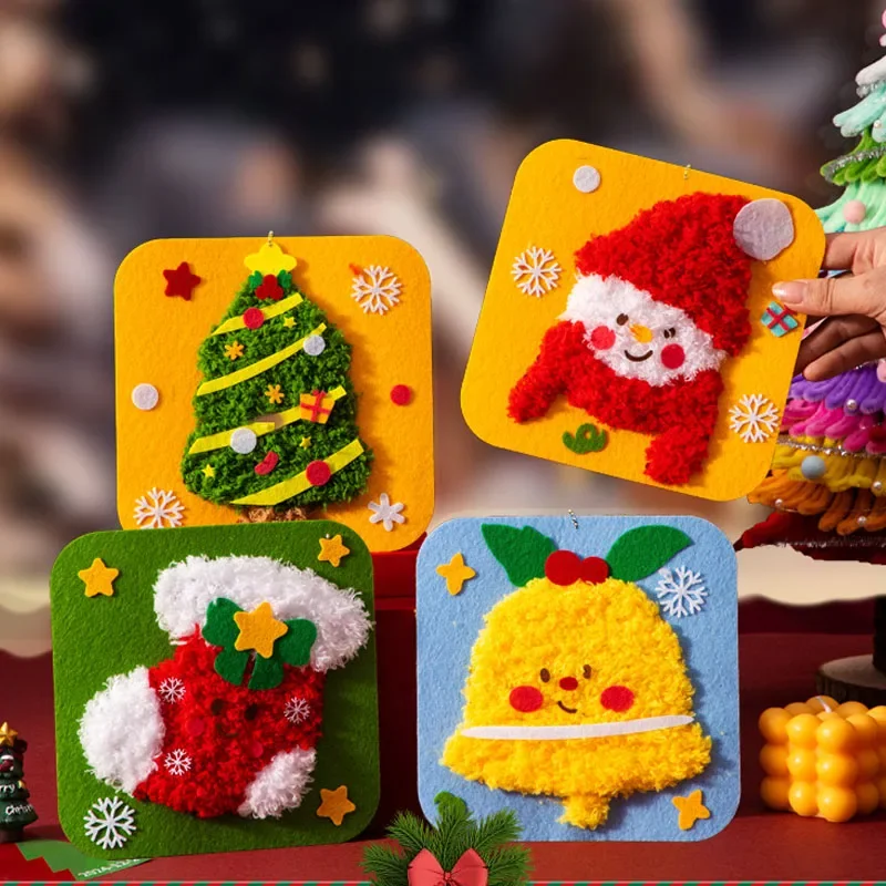 Preschool DIY Felt Art Set Edu - Art Craft Ideas For Christmas reseña y precio