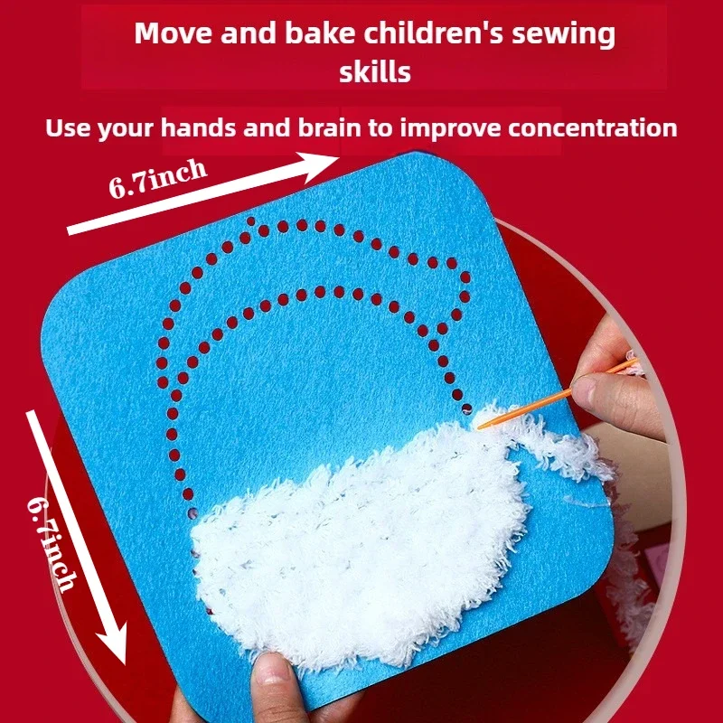 Preschool DIY Felt Art Set Edu - Art Craft Ideas For Christmas reseña y precio