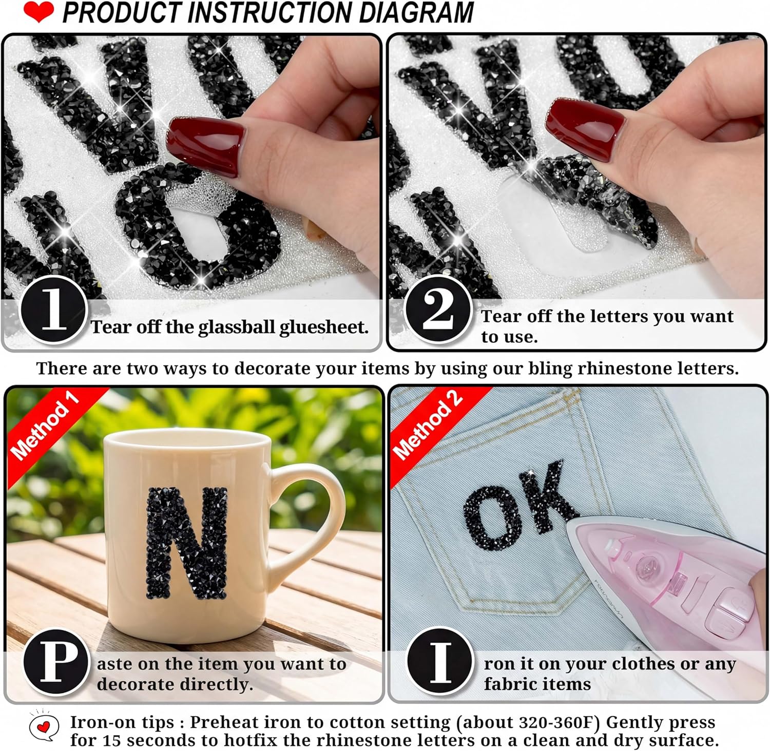 34Pcs Resin Rhinestone Alphabe - Art And Craft Letter Z reseña y precio
