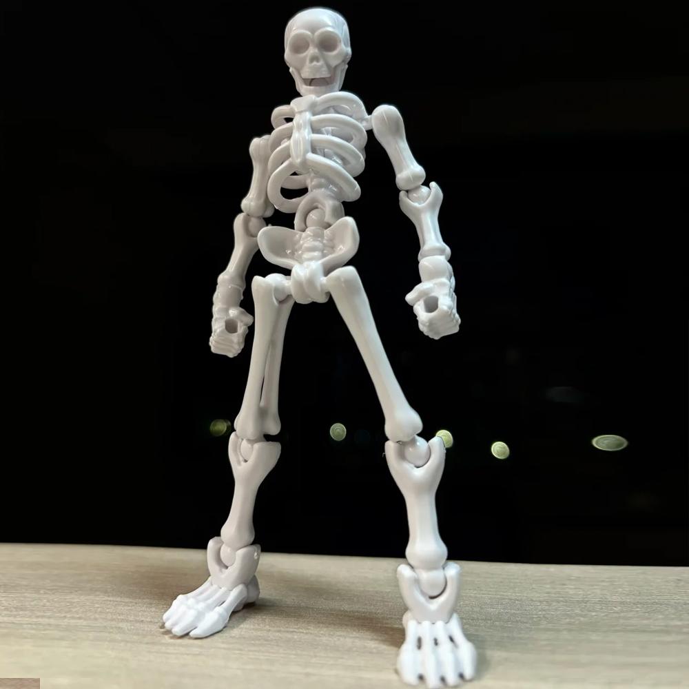 DIY Skeleton Figurines Plastic - Art Craft Party reseña y precio