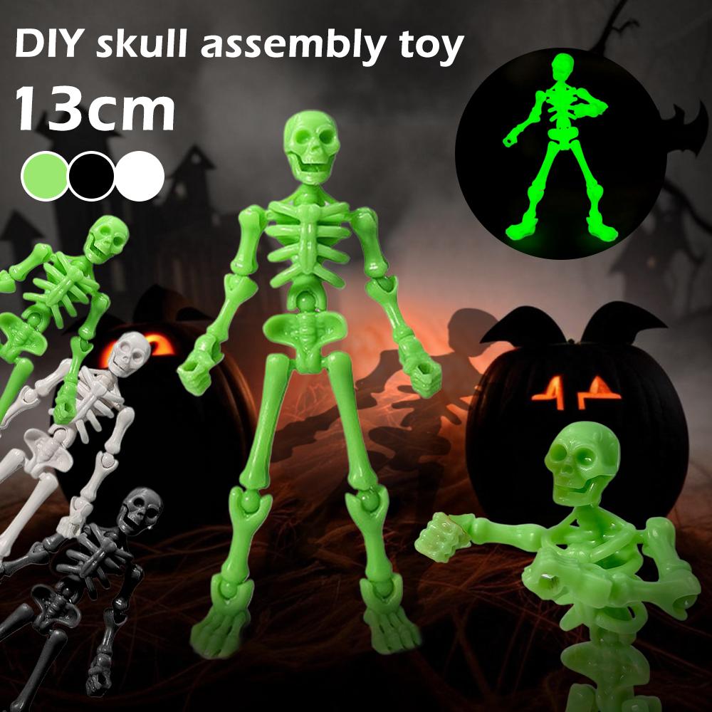 DIY Skeleton Figurines Plastic - Art Craft Party reseña y precio