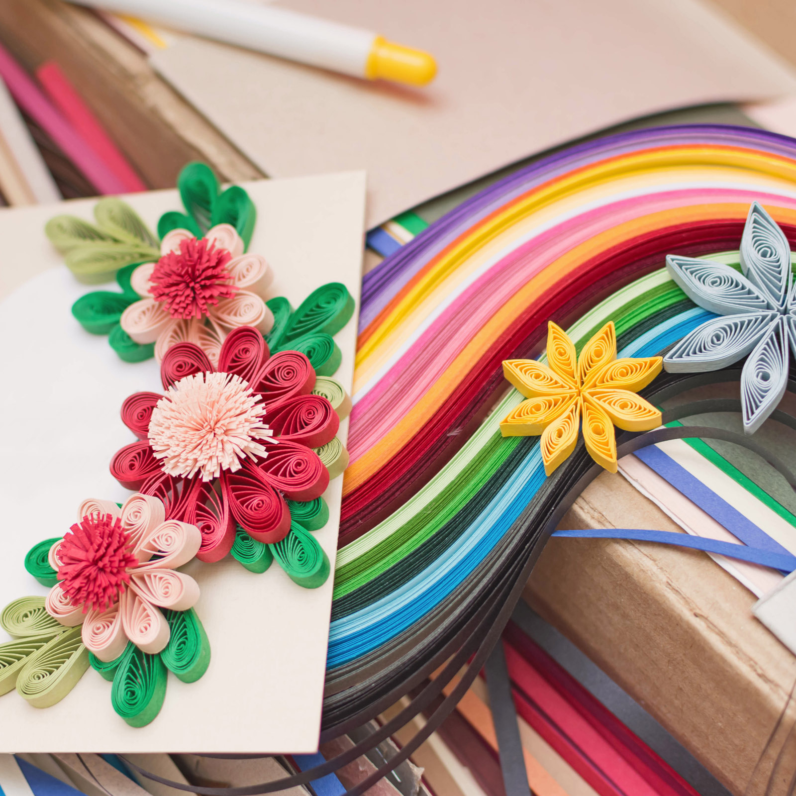 600/840pcs Quilling Strips Pap - Art Quilling Craft reseña y precio