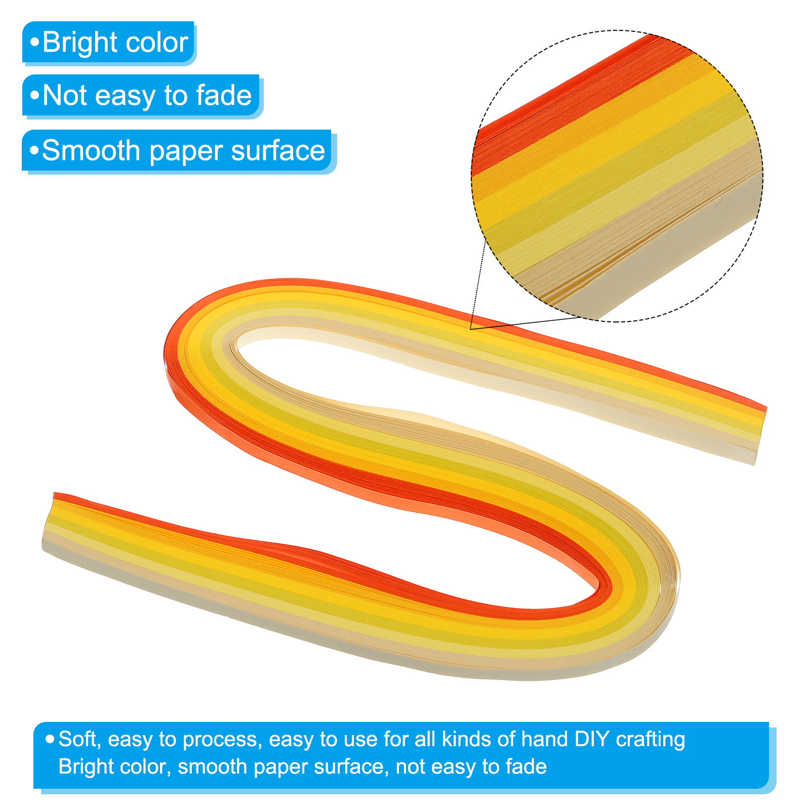 600/840pcs Quilling Strips Pap - Art Quilling Craft reseña y precio