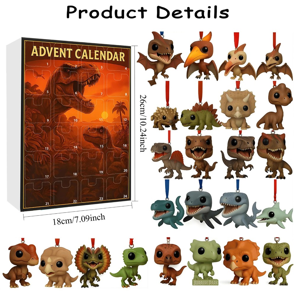 Dinosaur Park Christmas Countd - Art Craft Dinosaur reseña y precio