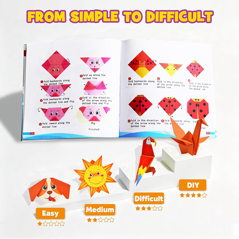 Origami Paper Craft Kits Guidi - Art Craft Activity reseña y precio