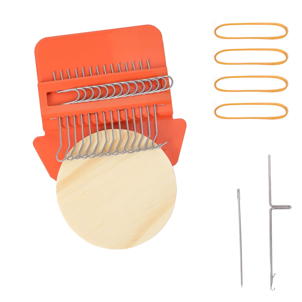 Mini Wooden Loom Darning Knitt - Loom Weaving Frame reseña y precio