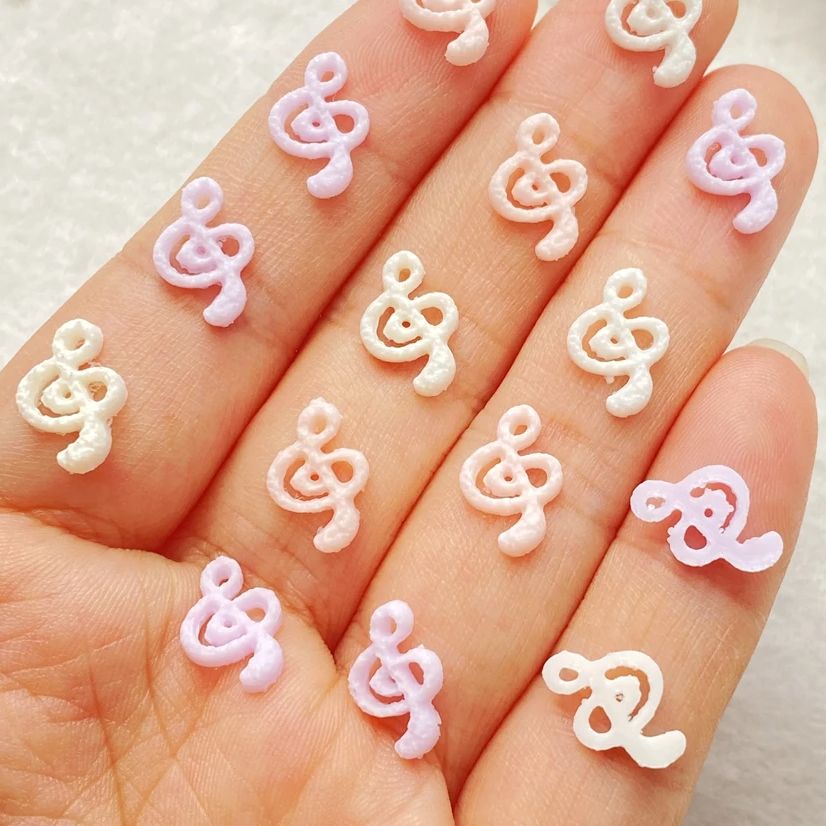 50pcs Mix Resin Mini Pink Musi - Art Craft Love reseña y precio