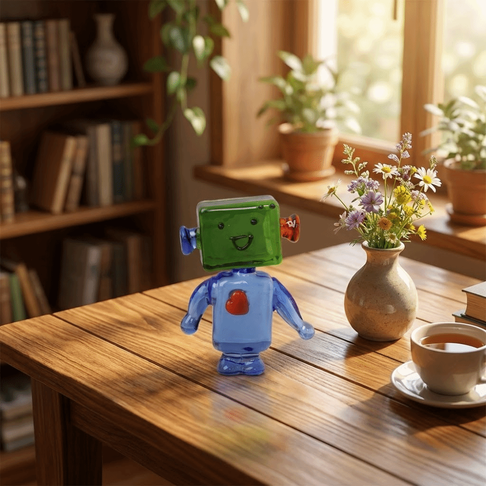 Mini Bonsai Decor Colorful Fac - Art Craft Robot reseña y precio