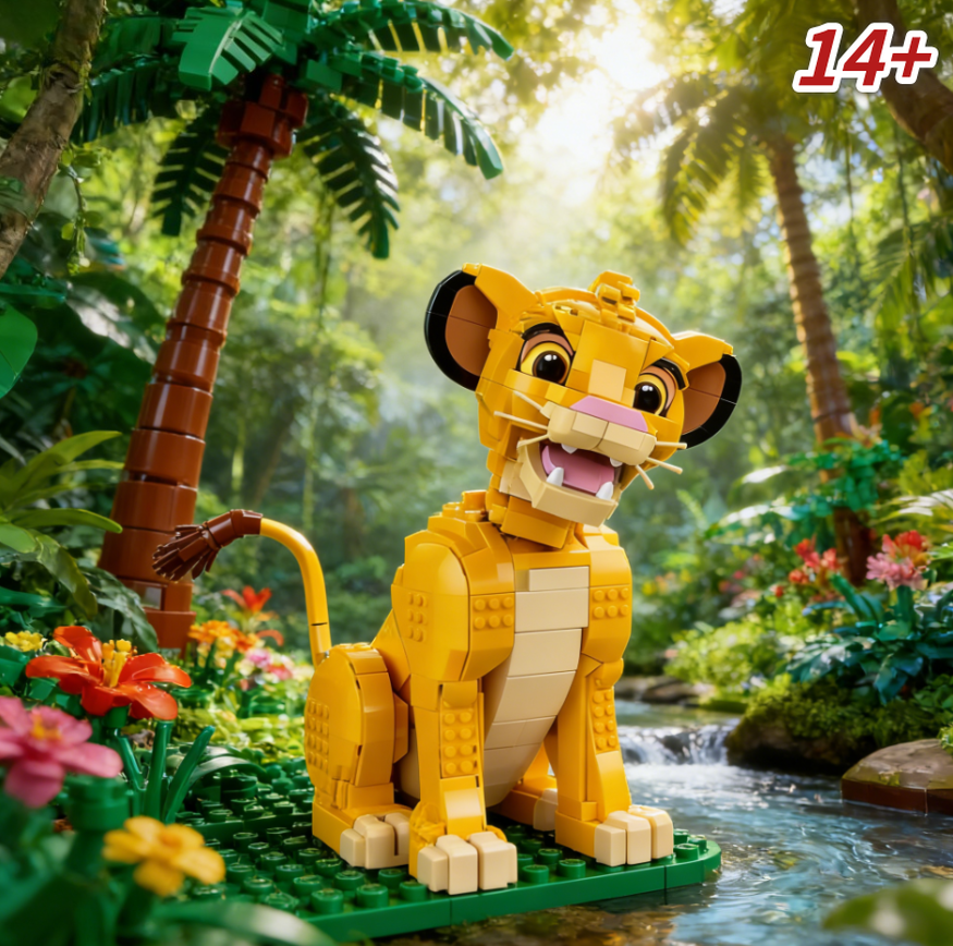 New 1445Pcs 43247 The Lion Kin - Art Craft Materials reseña y precio