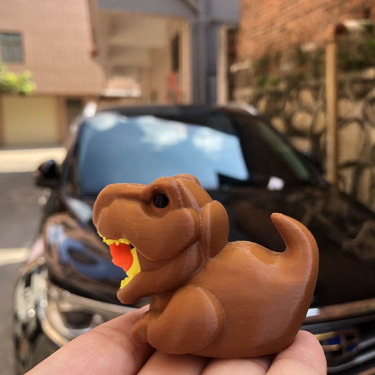 3D Printed Dinosaur Duck Statu - Art Craft Duck reseña y precio