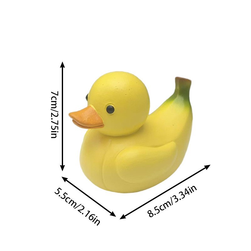 Pineapple Duck Resin Figurine, - Art Craft Duck reseña y precio