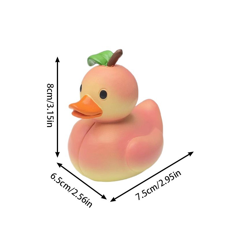 Pineapple Duck Resin Figurine, - Art Craft Duck reseña y precio
