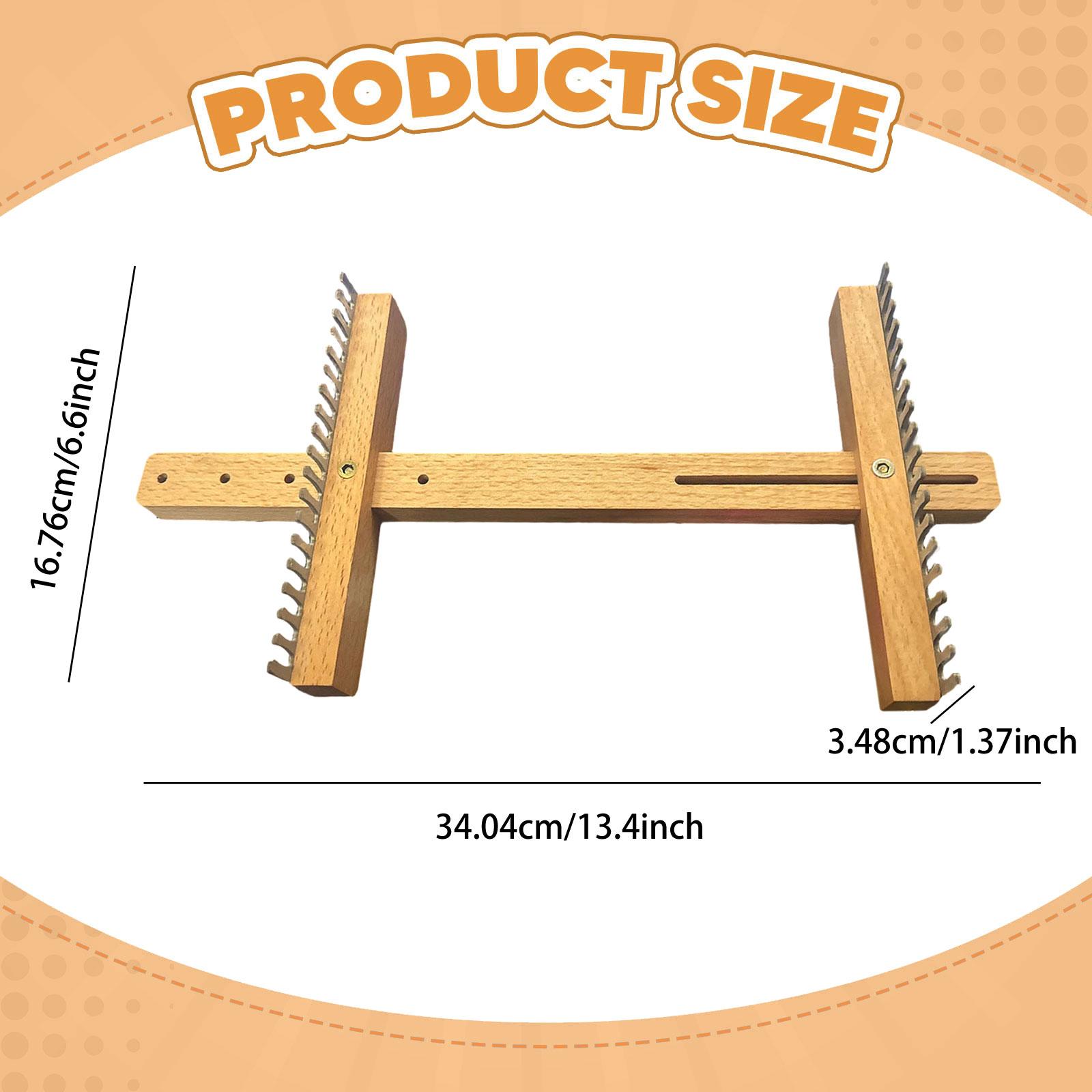 Adjustable Wooden Loom Weaving - Loom Weaving Frame reseña y precio