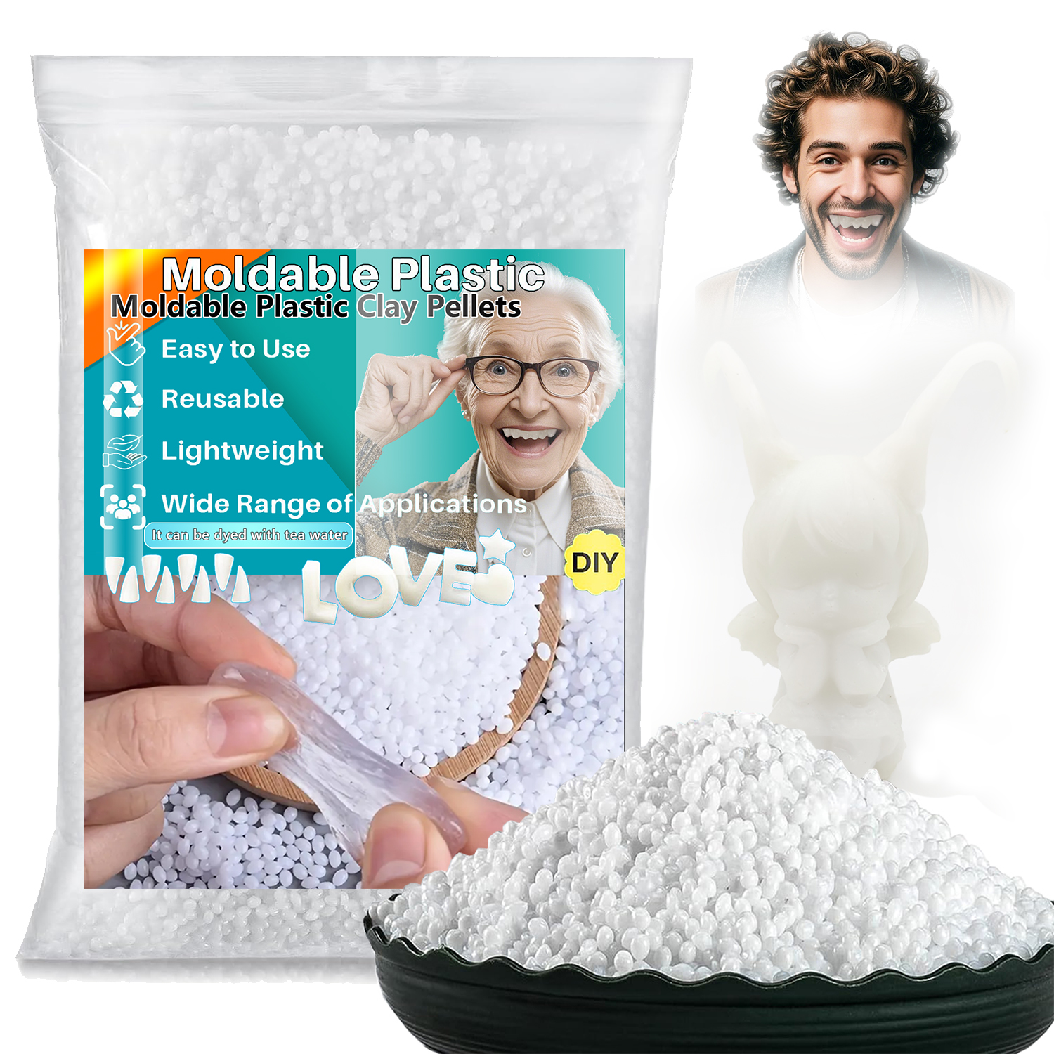 Moldable Plasti - party tempor - Art Craft Party reseña y precio