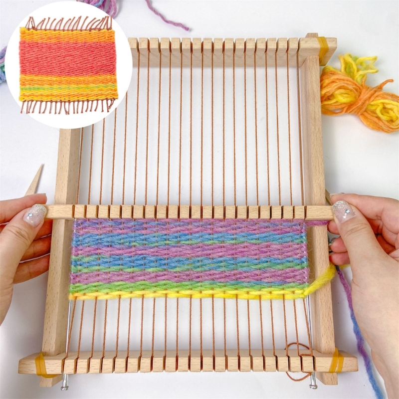 Weaving Loomed Kits Quick Asse - Loom Weaving Frame reseña y precio