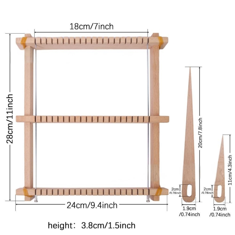 Weaving Loomed Kits Quick Asse - Loom Weaving Frame reseña y precio