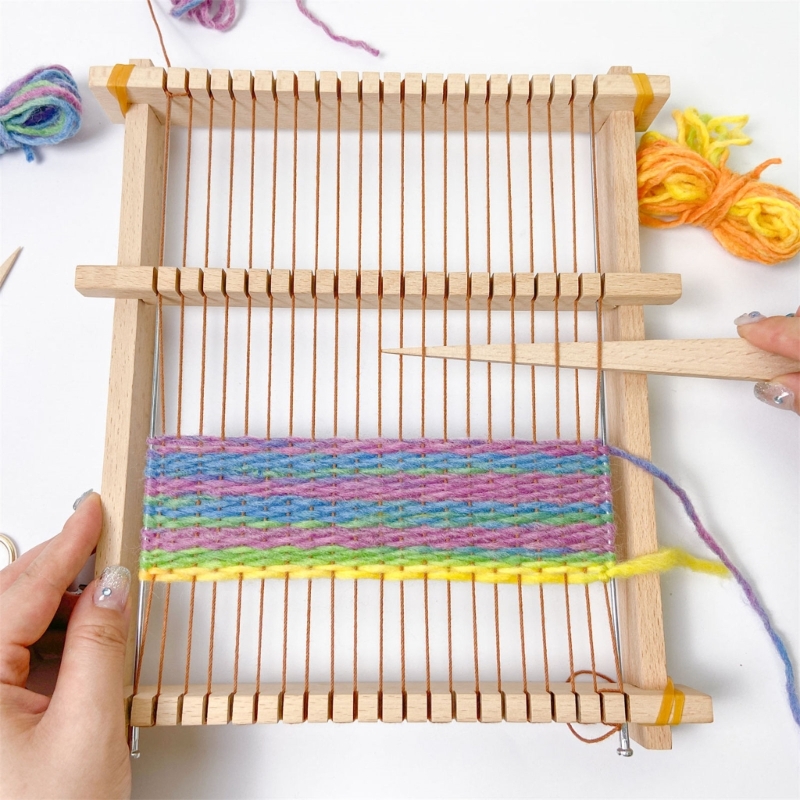 Weaving Loomed Kits Quick Asse - Loom Weaving Frame reseña y precio