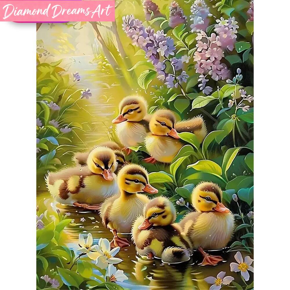 Frameless, 5D DIY Diamond Pain - Art Craft Duck reseña y precio