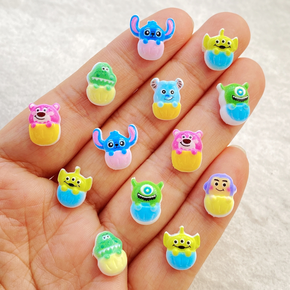 50Pcs Mixed Nail Art Resin Car - Art Craft Disney reseña y precio
