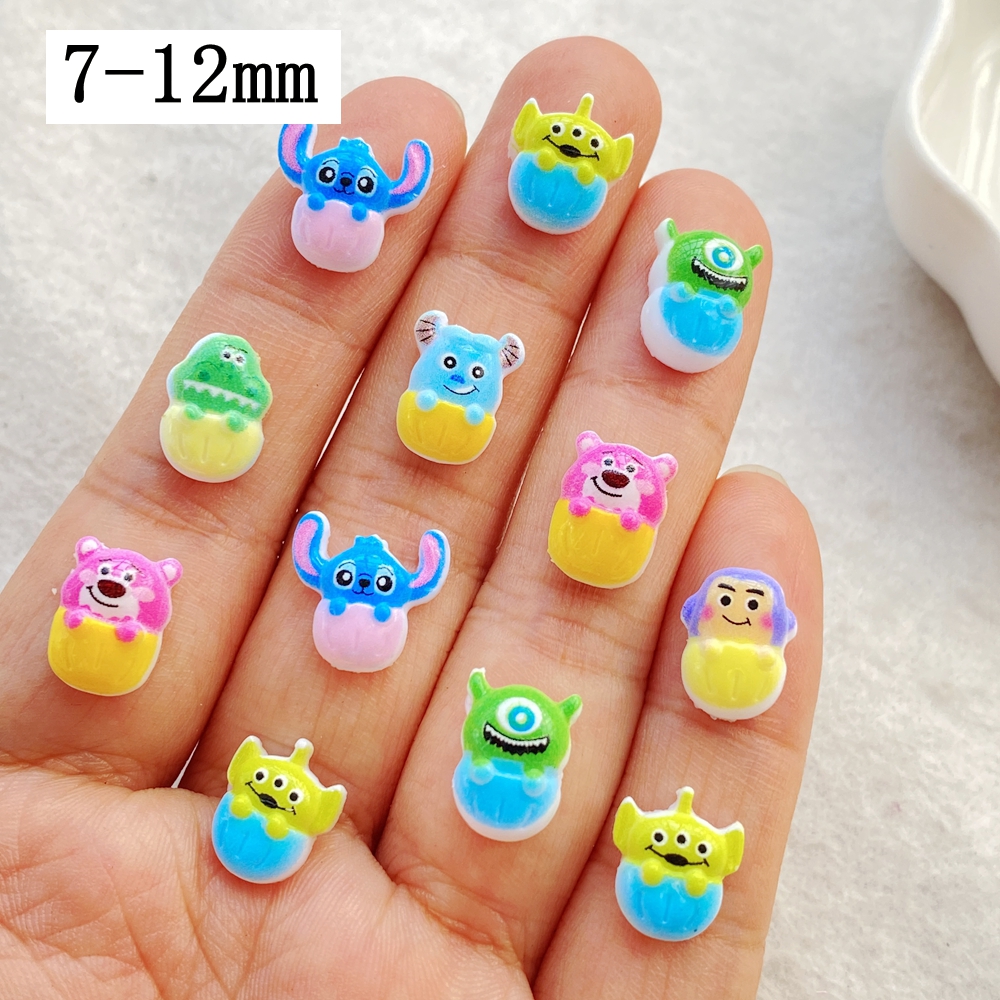 50Pcs Mixed Nail Art Resin Car - Art Craft Disney reseña y precio