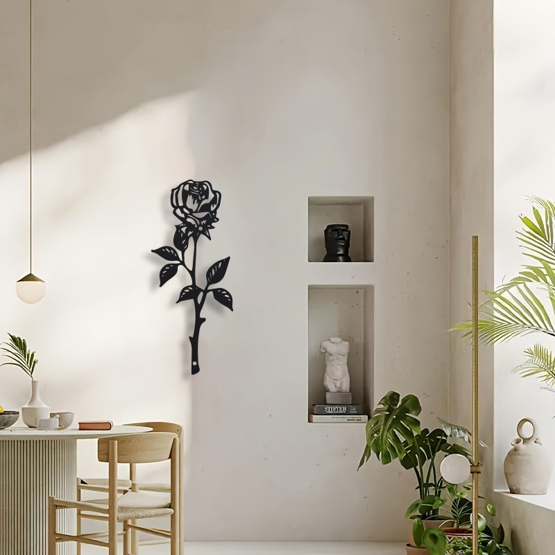 1pc Metal  Art Deco Rose Wall  - Art Craft Door reseña y precio