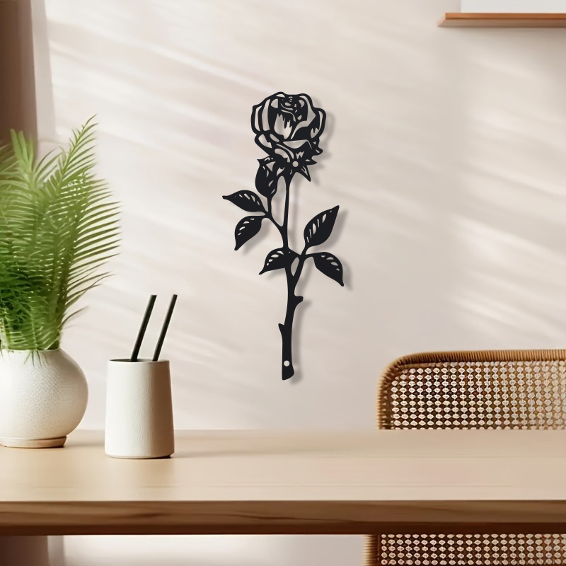 1pc Metal  Art Deco Rose Wall  - Art Craft Door reseña y precio