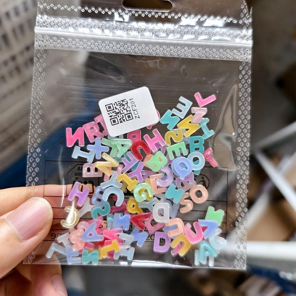 100Pcs 3D Colorful Letter Nail - Art And Craft Letter Z reseña y precio