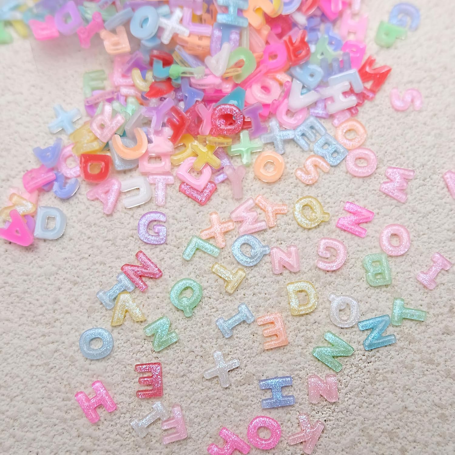100Pcs 3D Colorful Letter Nail - Art And Craft Letter Z reseña y precio
