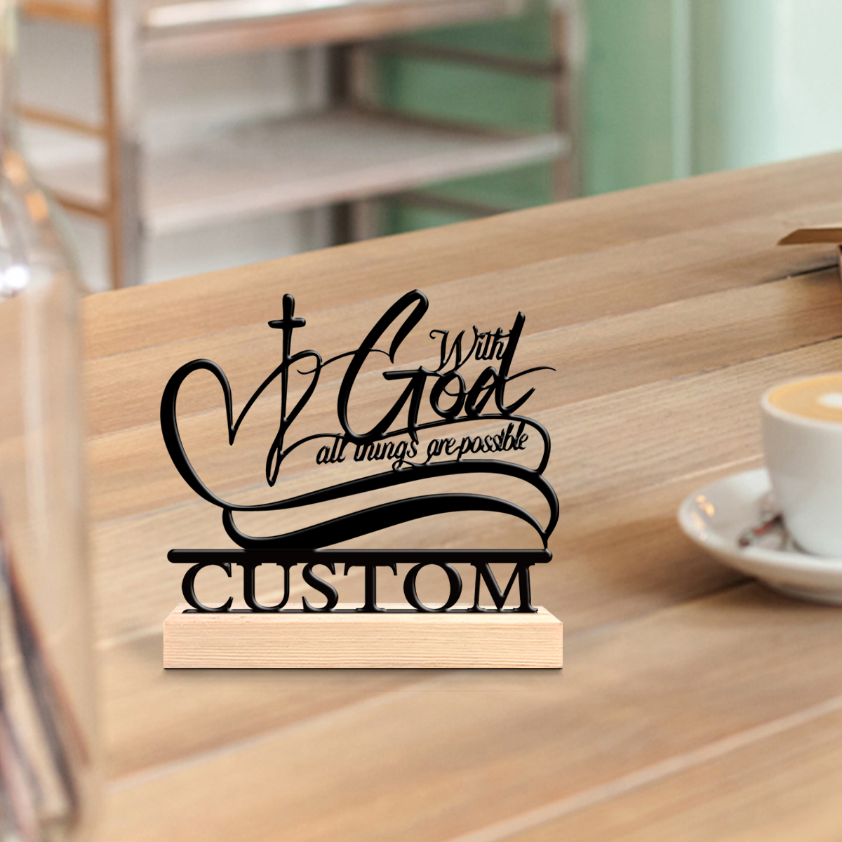 1pc Creative Christian love Cu - Art Craft Love reseña y precio