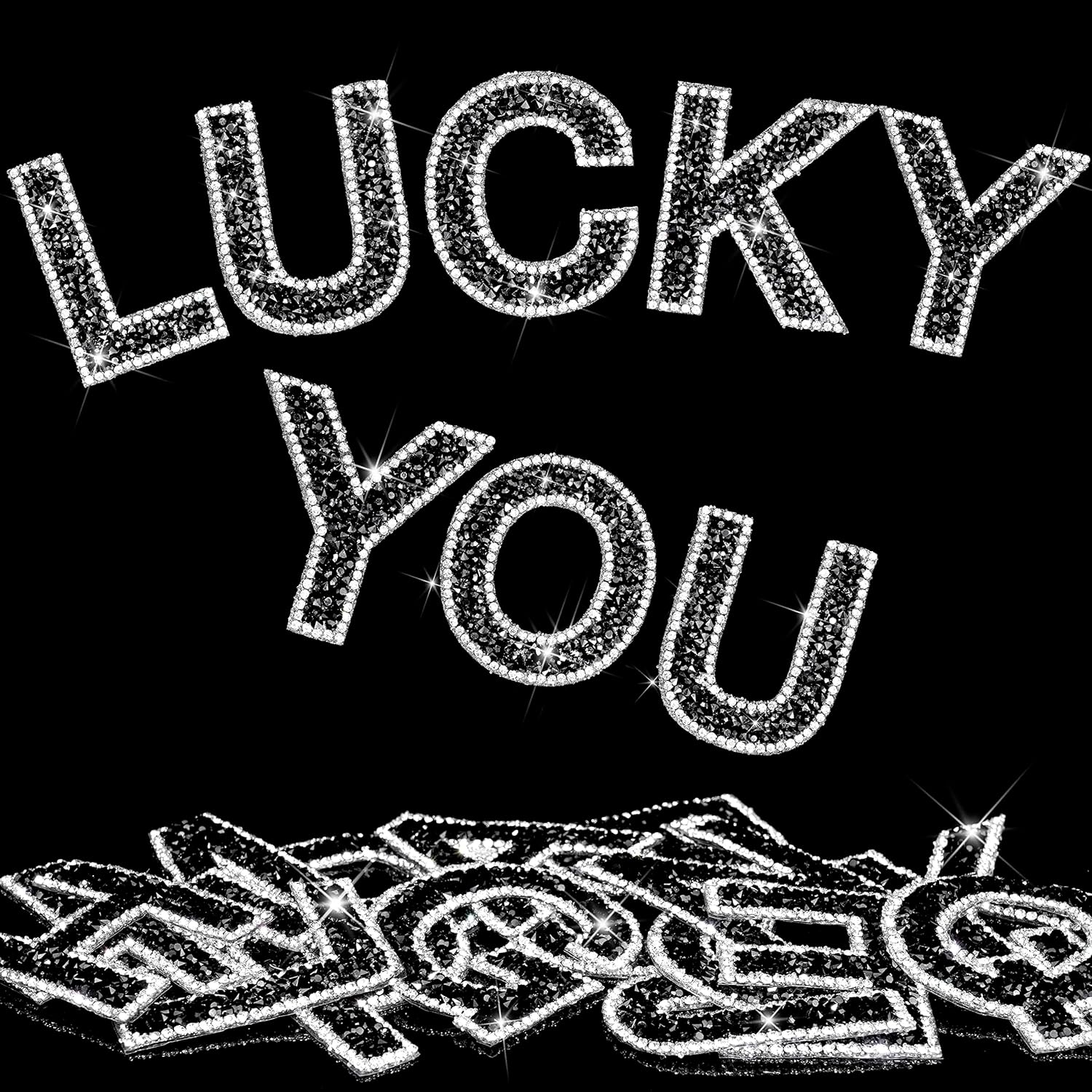 34Pcs Rhinestone Letter Sticke - Art And Craft Letter Z reseña y precio