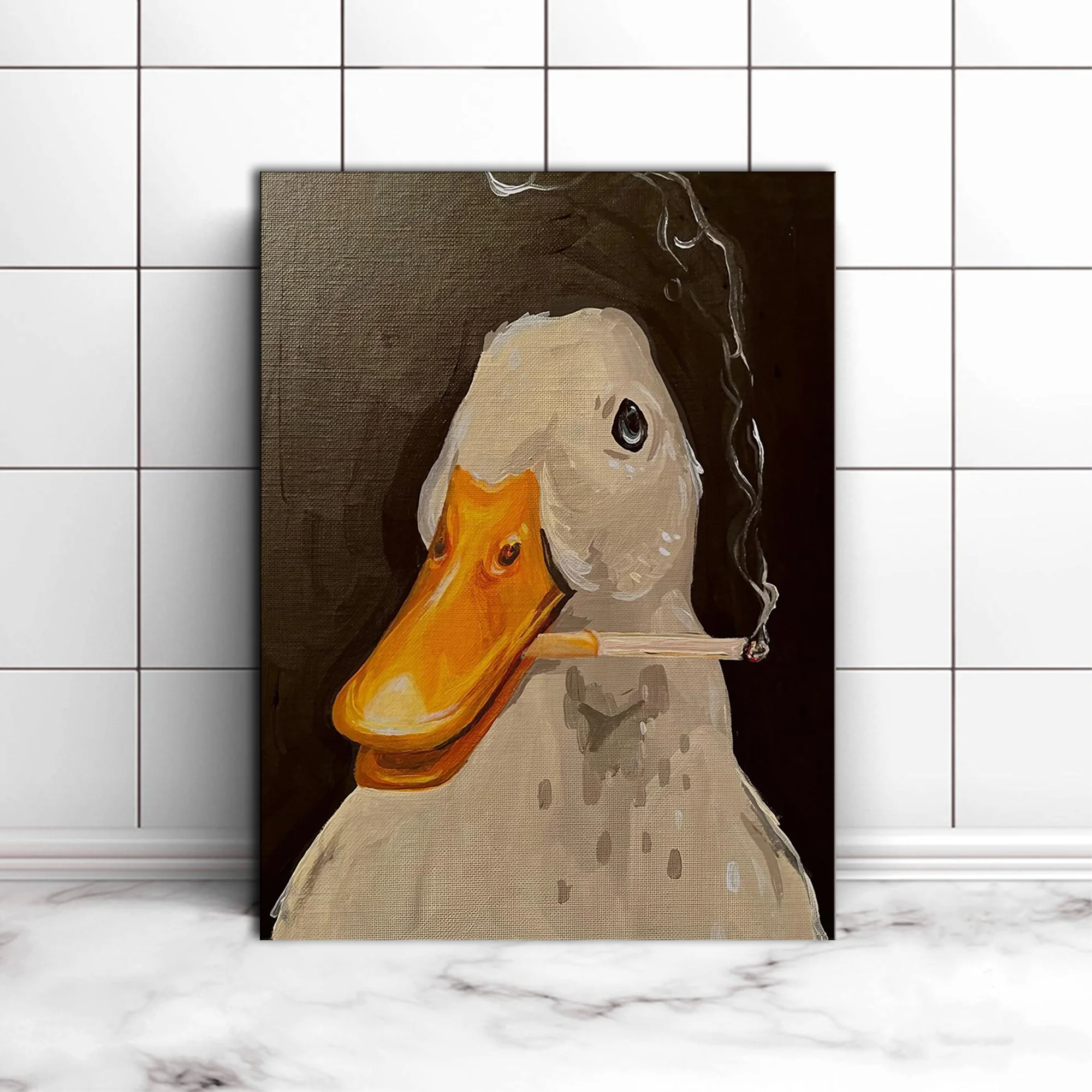 1pc frameless canvas painting  - Art Craft Duck reseña y precio