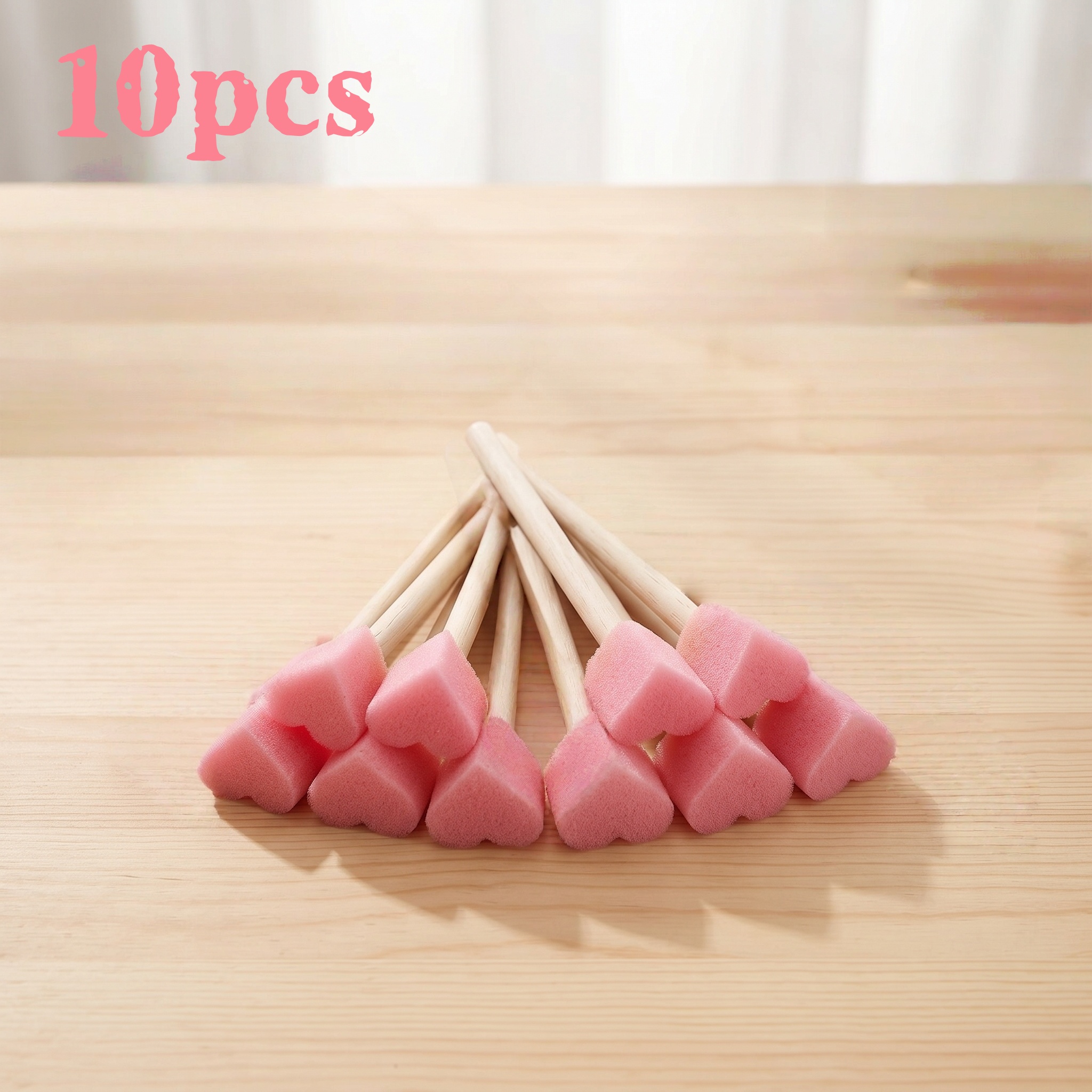 Heart Shape Sponge Painting Br - Art Craft Love reseña y precio