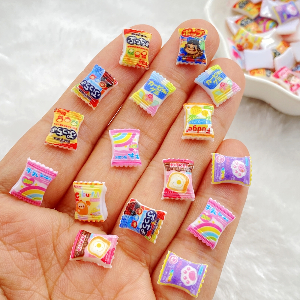 50Pcs Mixed Nail Art Resin Cut - Art Craft Love reseña y precio