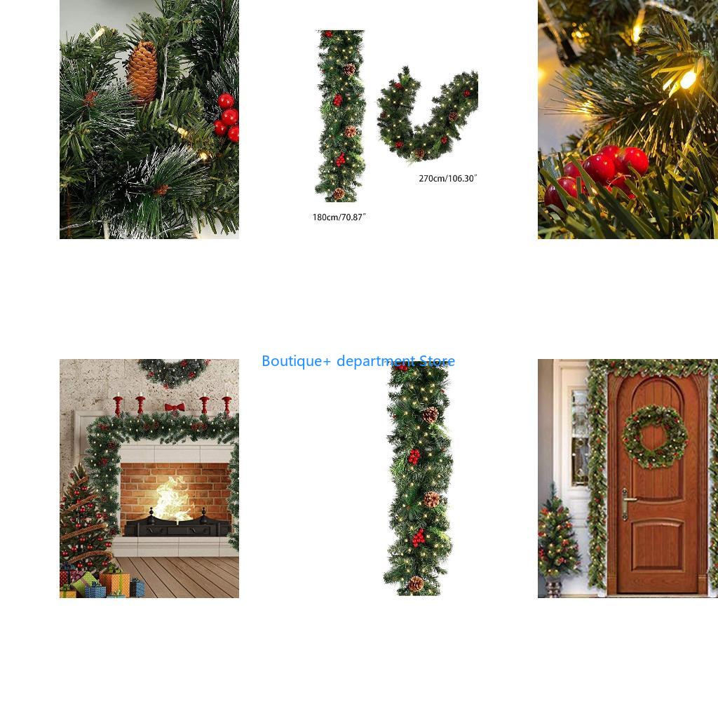 E1PD Christmas Wreath Front Do - Art Craft Door reseña y precio