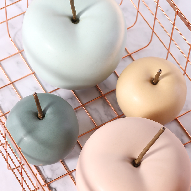 Miniature Ceramic Apple Orname - Art Craft Ideas For Christmas reseña y precio