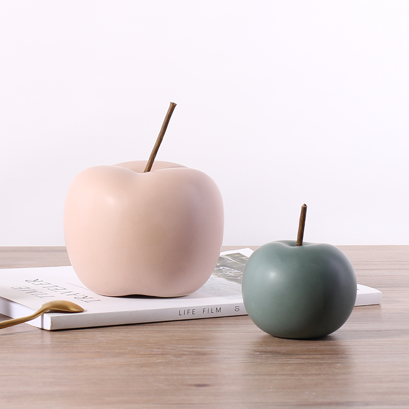 Miniature Ceramic Apple Orname - Art Craft Ideas For Christmas reseña y precio